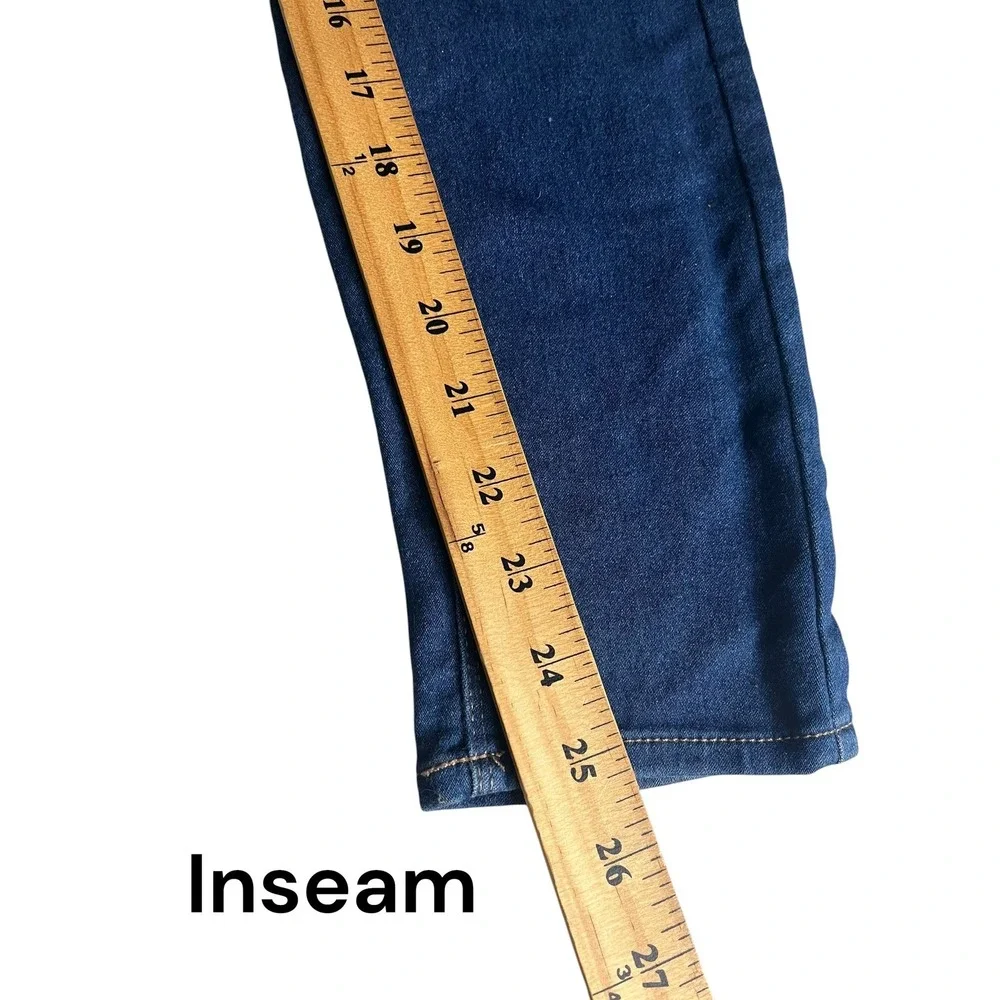 Real Love Jeans Girls Size 14 Blue Denim Skinny Stretch Pull On Mid‎ Rise Casual